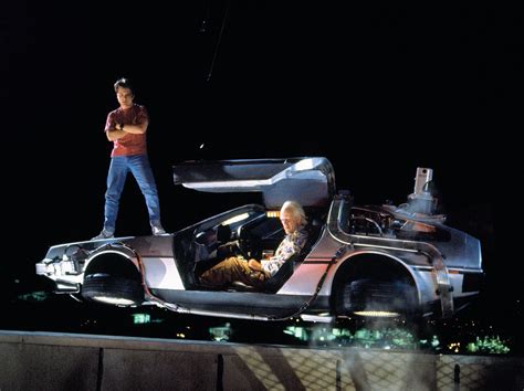 Back to the future movie car